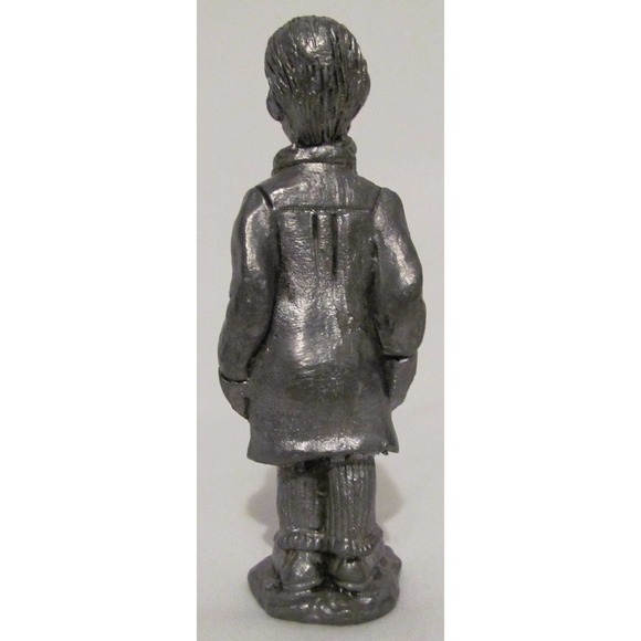 Handcrafted Doctor Figure Dr. Career Pewter Usa Solid Miniature 4.25" Grad Gift - Picture 4 of 8